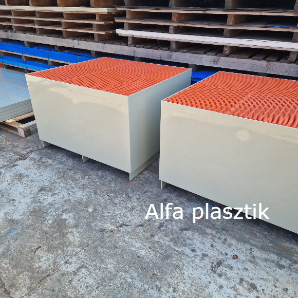 Kármentő tálca IBC tartályhoz